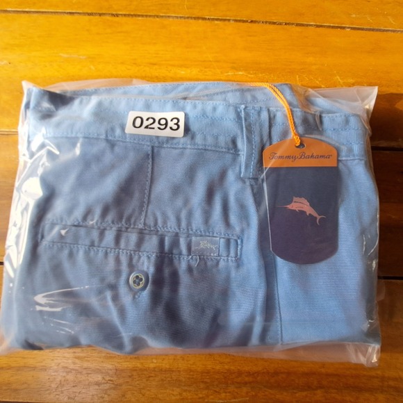 Tommy Bahama Relax Mens Blue Cargo Shorts Size 36 Tencel Cotton Blend NWT - Picture 14 of 14